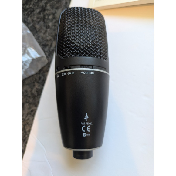 Shure PG27-USB Multi-Purpose Condenser Microphone in box w/Cable Stand Mount - Picture 9 of 11